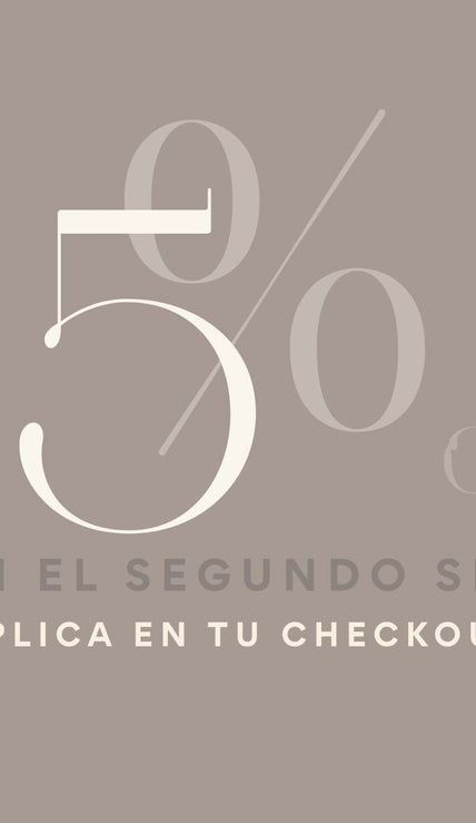 25% off en el segundo set