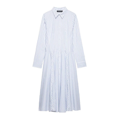 Vestido Cambridge Bleu
