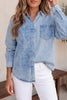 Camisa Split Denim