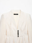 Blazer Sculpted Ivory 🤍