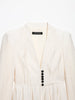 Blazer Sculpted Ivory 🤍