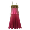 Vestido Sunset Bloom Plissé