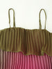 Vestido Sunset Bloom Plissé