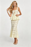 Vestido Golden Petal