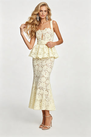 Vestido Golden Petal