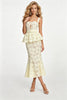 Vestido Golden Petal