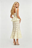 Vestido Golden Petal
