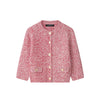 Cárdigan Rosé Tweed