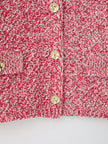Cárdigan Rosé Tweed