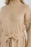Vestido Camel Élégance
