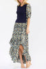 Vestido Blue Garden