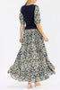 Vestido Blue Garden