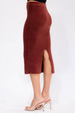 Falda Midi Siena Knit