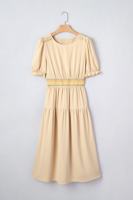 Aura Beige Dress