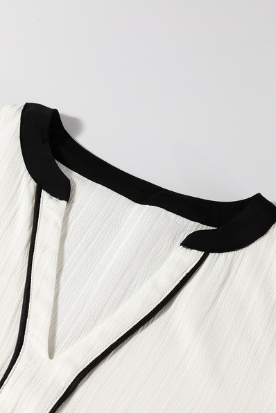 Blusa Contrast