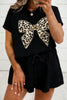 Set Noir Bow Chic