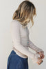 Blusa Lace Grace Beige