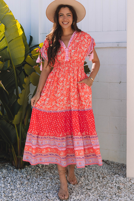 Coral Sunset Boho