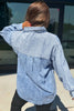 Camisa Split Denim