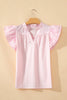 Blusa Rosé Stripe