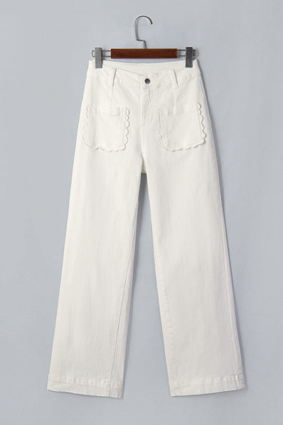 Pantalón Capri Marfil