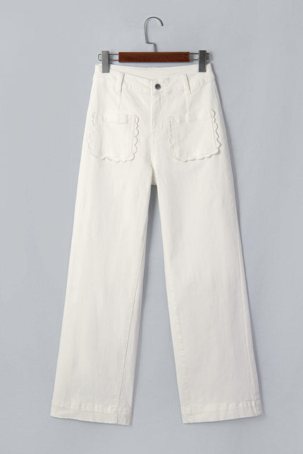 Pantalón Capri Marfil