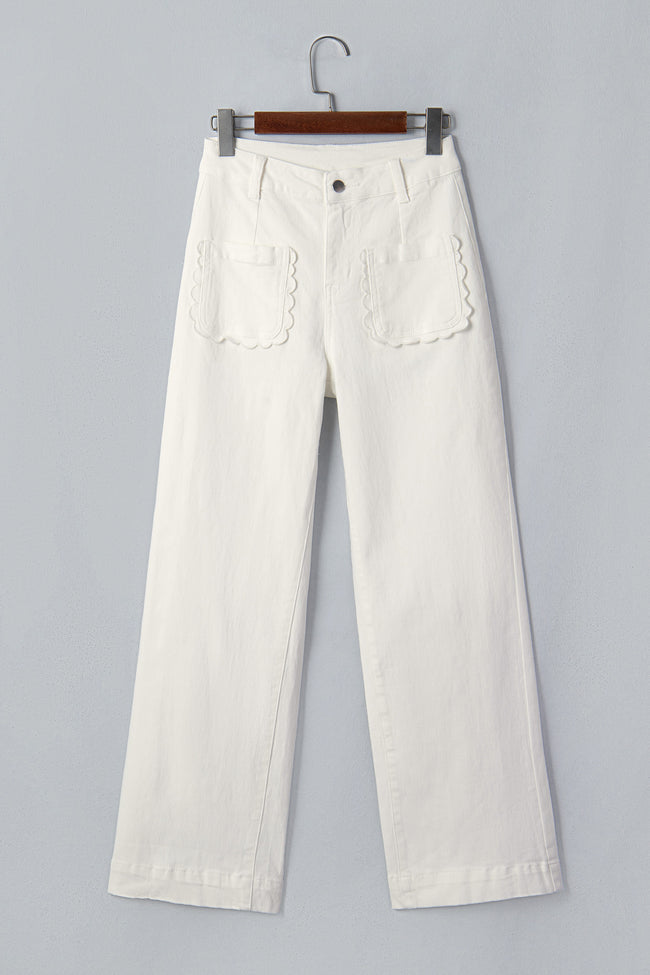 Pantalón Capri Marfil