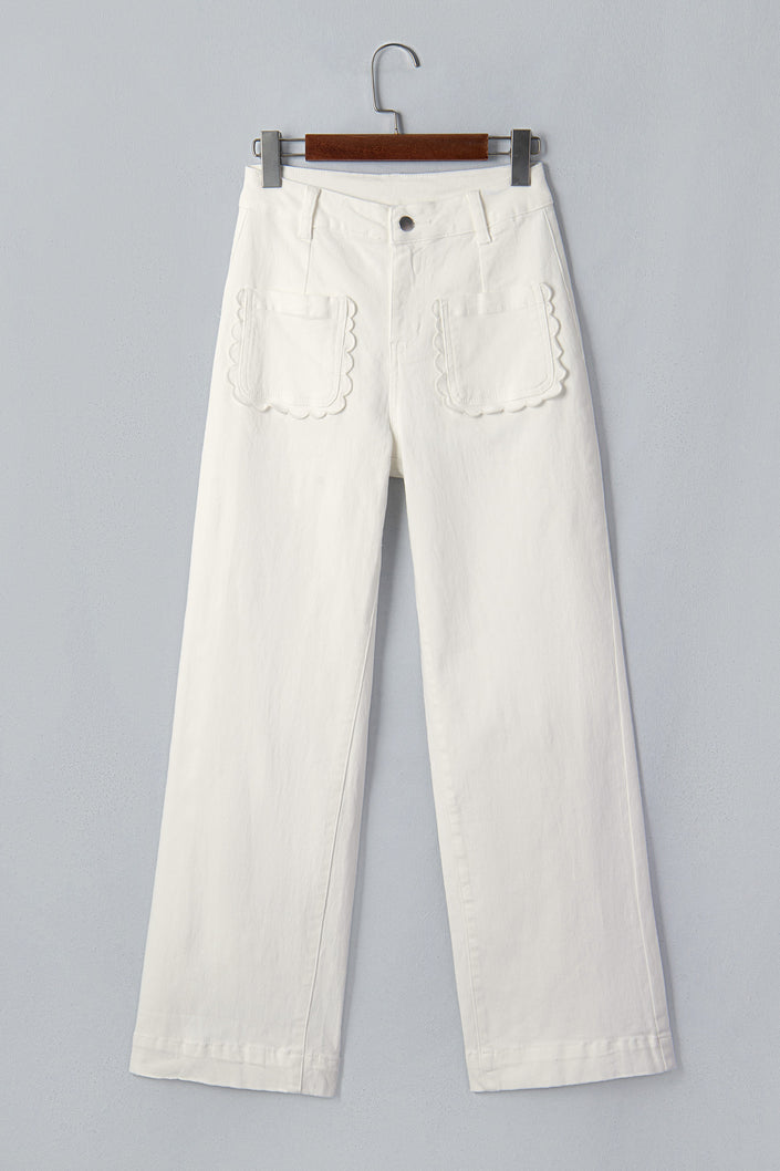 Pantalón Capri Marfil