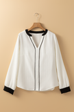 Blusa Contrast