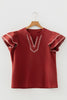 Blusa Sienna Terracotta 🤎