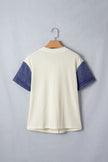 Denim Touch Blous