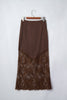 Falda Camille Mocha