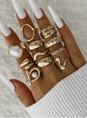 Sculpt Rings Set