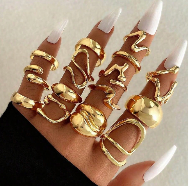 Melt Rings Set