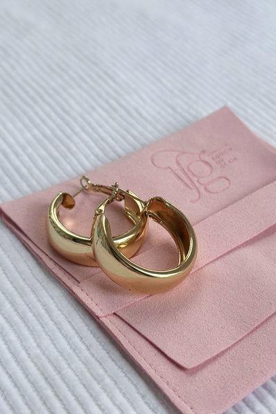 Bold Gold Hoops