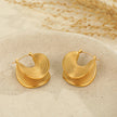 Aretes Golden Wave