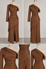 Vestido Amara Bronze