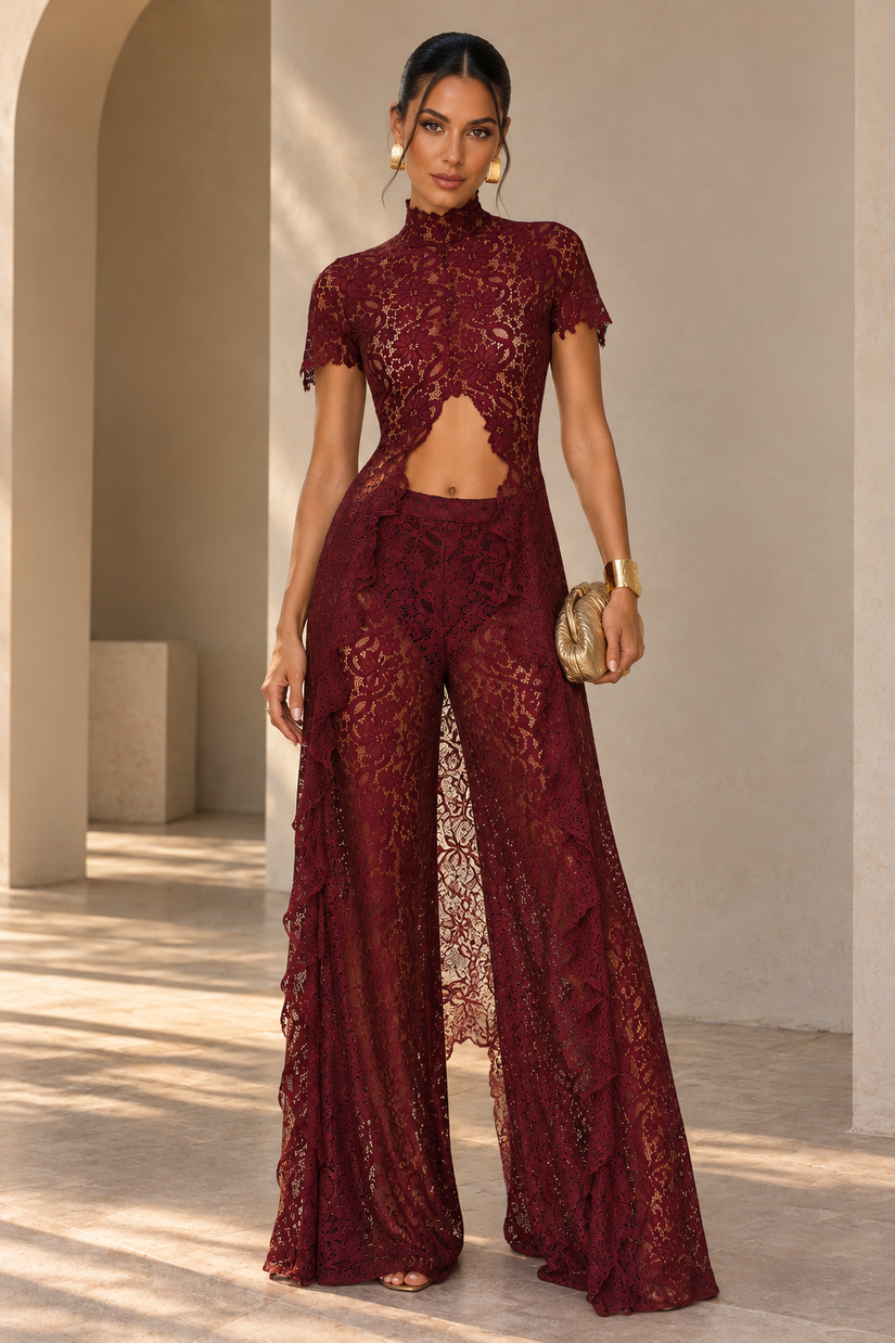 Set Burgundy Statement