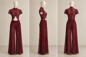 Set Burgundy Statement