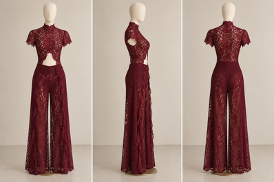 Set Burgundy Statement