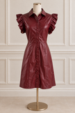 Vestido Bordeaux Chic