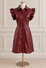 Vestido Bordeaux Chic