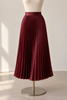 Falda The Burgundy Edit