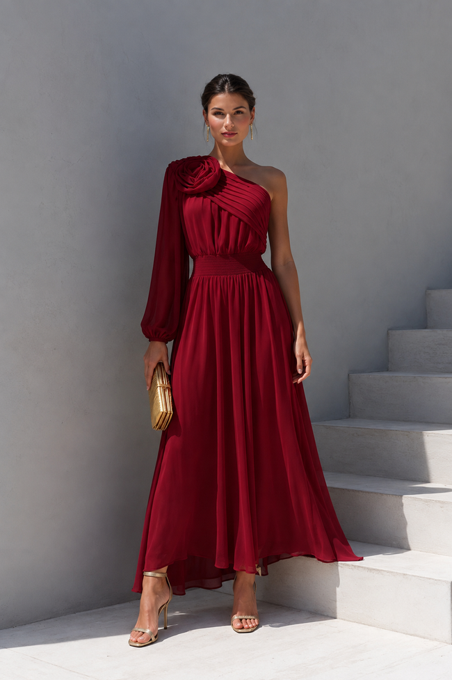 Vestido Carmesí