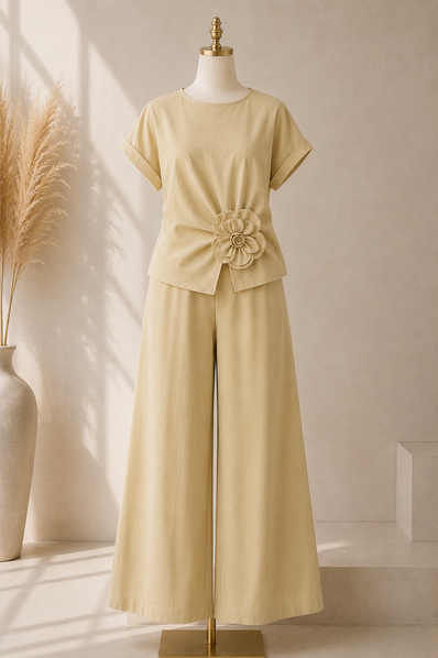 Set Fiore Beige