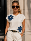Blusa Blue Daisy
