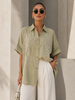 Blusa Oliva Atelier