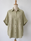 Blusa Oliva Atelier