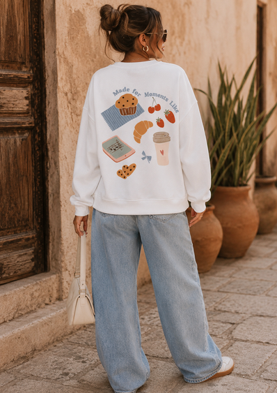 Sudadera Berry Moments