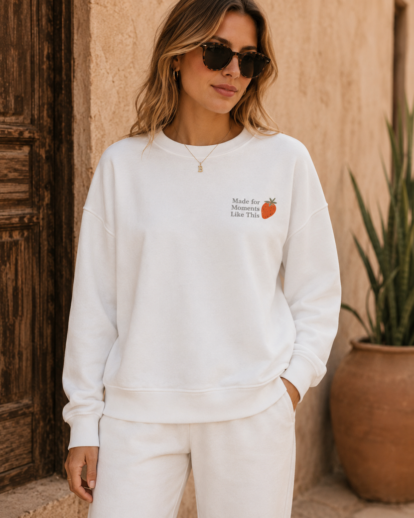 Sudadera Berry Moments